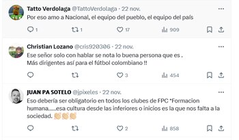 Los comentarios tras la confesión
