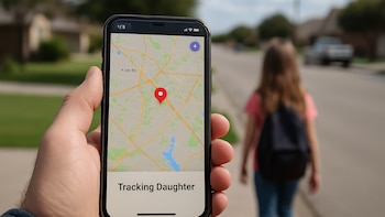 Un padre utilizó el control