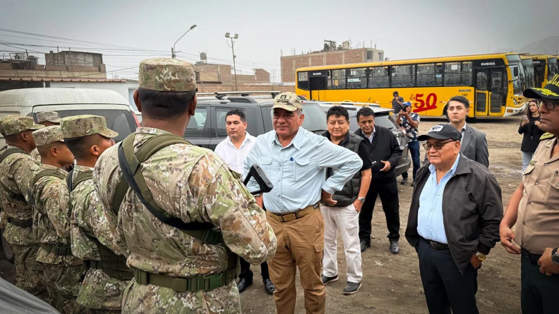 Comando Unificado refuerza inteligencia policial y despliegue militar para enfrentar extorsiones al transporte.