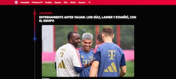 Los "Gigantes de Baviera" viajarán a Corea del Sur para la gira asiática luego del regreso de Luis Díaz, Konrad Laimer y Josip Stanisic a la pretemporada-crédito Bayern Múnich
