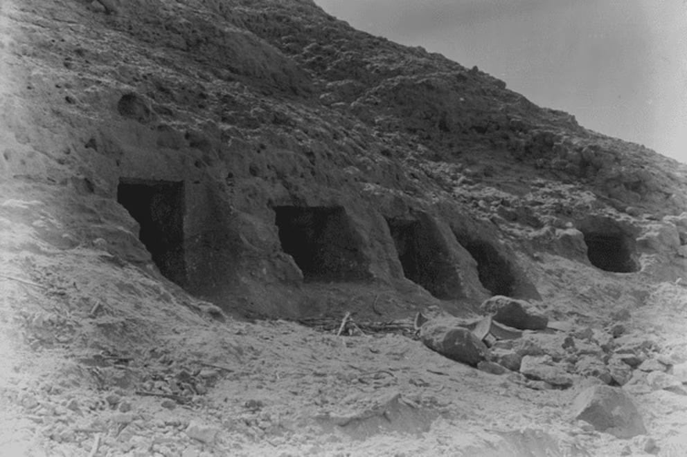 El esqueleto ha sido fechado mediante radiocarbono alrededor de los años 2855 y 2570 antes de Cristo en Nuwayrat, Egipto. (Caroline Wilkinson/ Universidad John Moores Liverpool vía AP)