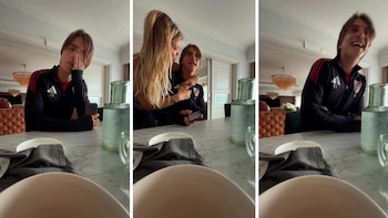 Las lágrimas de Wanda Nara: la insólita broma que le hizo a su hijo Valentino en complicidad con Martín Migueles