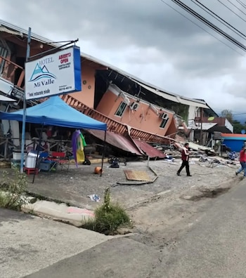 La Alcaldía de Tonosí informó que el acceso desde Las Tablas y Pedasí permanece cerrado y que únicamente es posible llegar al distrito por la ruta de Macaracas. Tomada de Instagram