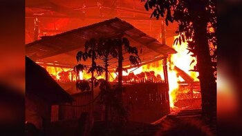 Incendio de gran magnitud se