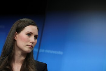 La premier finlandesa, Sanna Marin,