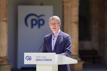 El presidente del Partido Popular,