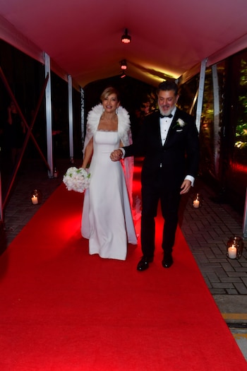 Andrea Ghidone y Pablo Otero celebraron su casamiento