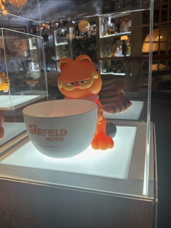 palomera de Garfield foto: vasosycoleccionables