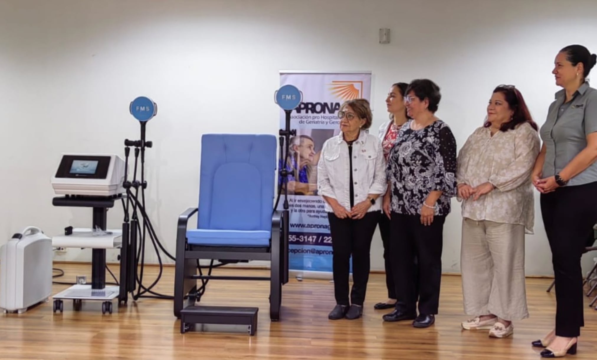 Hospital Geriátrico en Costa Rica incorpora moderna terapia electromagnética para tratar la incontinencia urinaria sin cirugía en adultos mayores