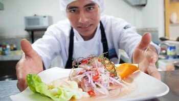 El cebiche, plato bandera del