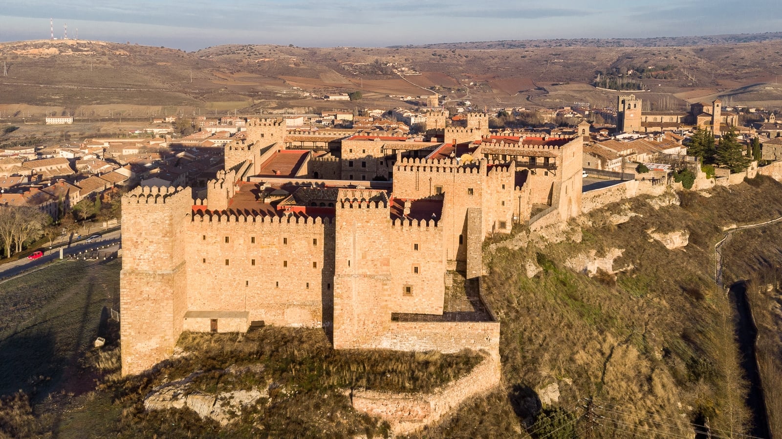 Castillo de Sigüenza, en Guadalajara (Parador.es).