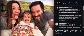 Kaley Cuoco y Tom Pelphrey revelaron que esperan otra niña. (Instagram)