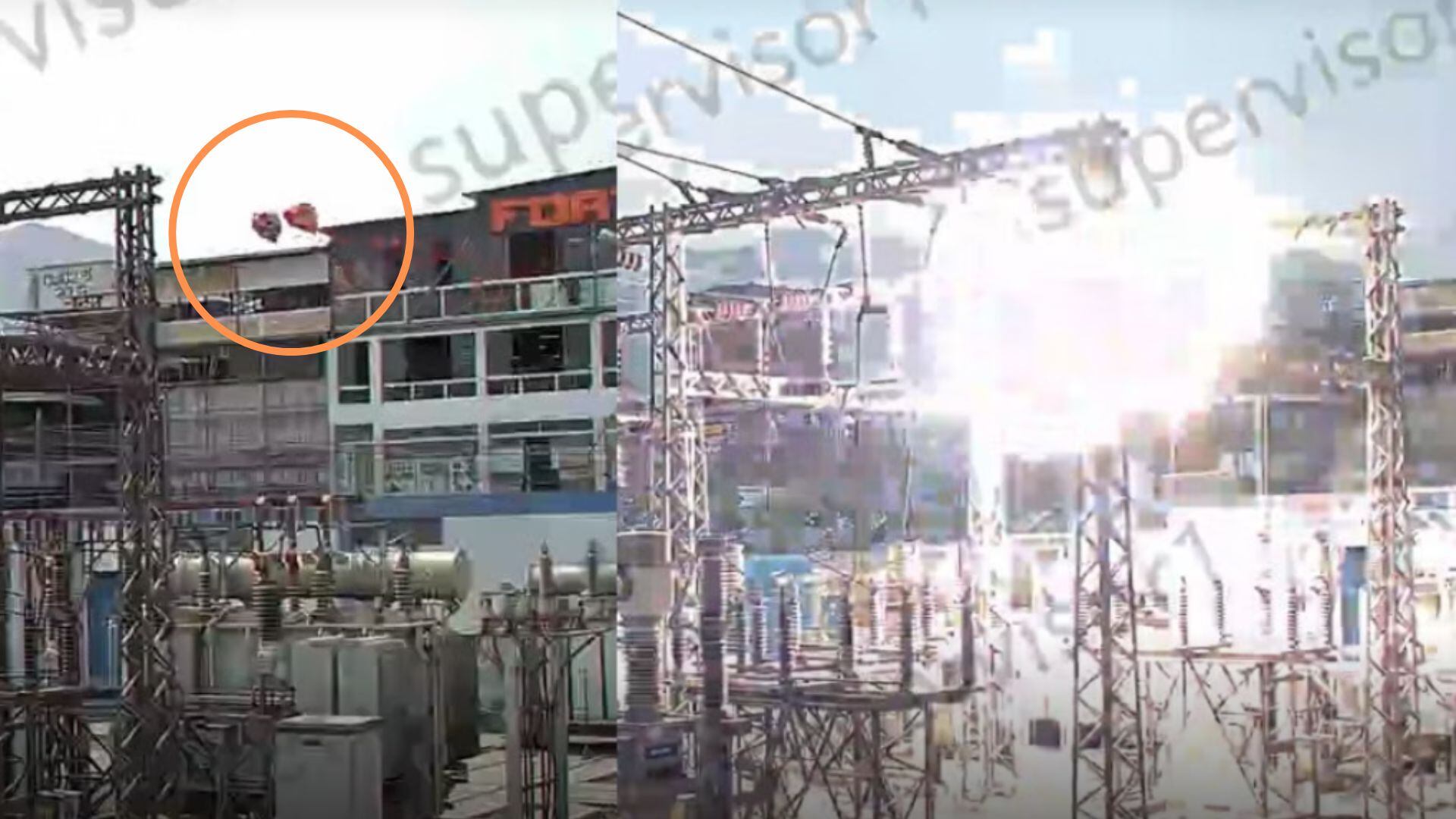 Explosión por globos metálicos deja sin luz a más de 47 mil familias en Lima Este.