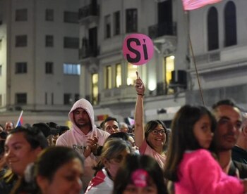 El presidente del Frente Amplio,