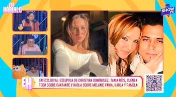 “Fue mi primer amor”: exesposa de Christian Domínguez hace emotiva confesión sobre el cantante. Captura: Eso Háblalo.