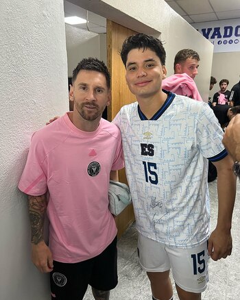 Messi en El Salvador