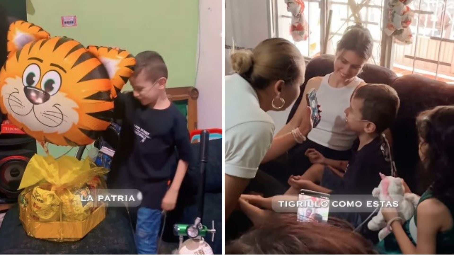 El presidente Abelardo De La Espriella habló por teléfono con Lucas, un niño de siete años con una cardiopatía grave - crédito Captura video