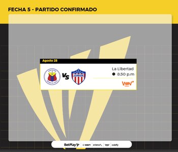 A través de la página