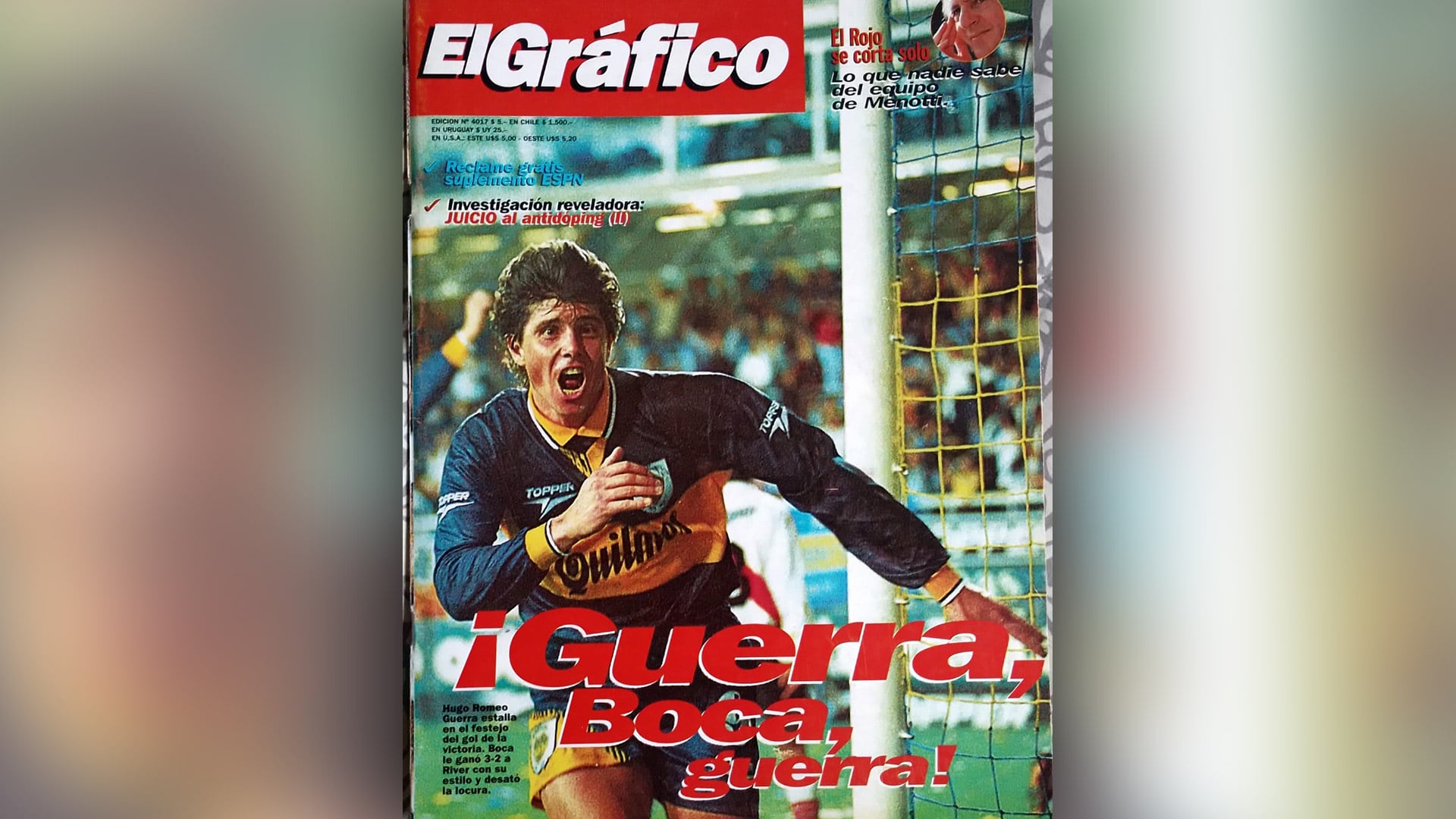 La tapa histórica de El Gráfico.