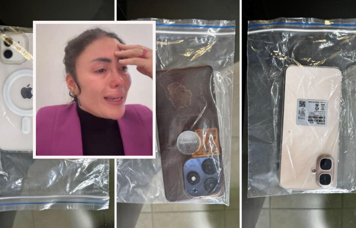 El hallazgo de celulares en celdas, incluido uno en manos de la creadora de contenido, genera dudas sobre su permanencia en la estación y la posibilidad de acceder a beneficios judiciales - crédito Policía Nacional / Redes Sociales