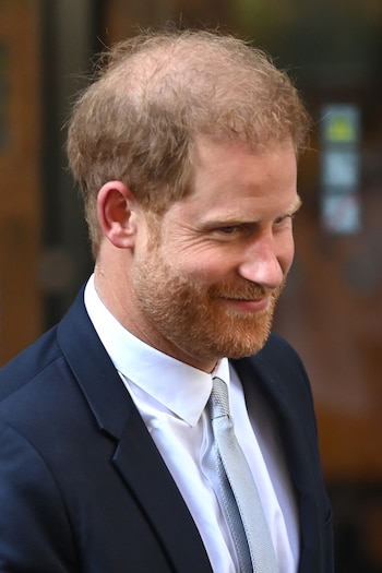 El Príncipe Harry en una