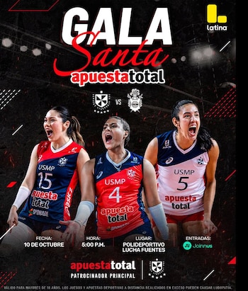 Vanessa Delancy - San Martín Vóley - Liga Peruana de Vóley – Perú – deportes – 21 septiembre
