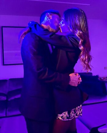 Lionel Messi y Antonela Roccuzzo año nuevo