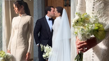 Carolina Braedt y Javier Millership celebraron su boda religiosa: Un enlace de ensueño íntimo y elegante