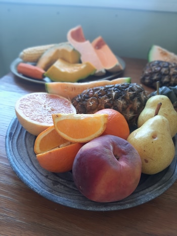 Los alimentos amarillos y anaranjados