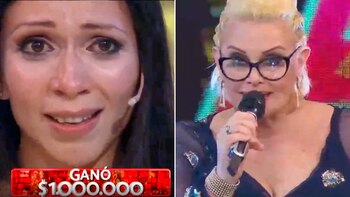 Carmen Barbieri se emocionó con