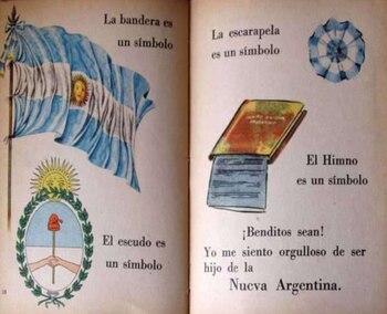 libro de lectura Evita primer