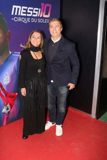 Gabriel Corrado y Constanza Feraud