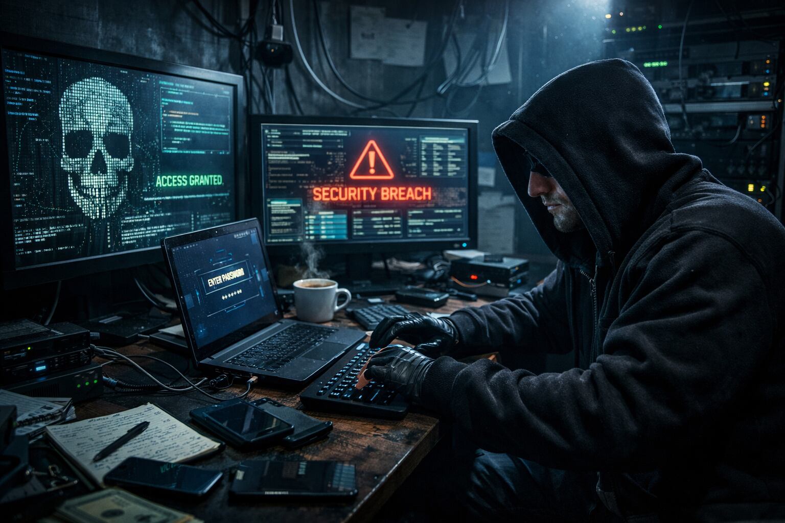 El grupo estaría vinculado a proveedores de hackeo por encargo con conexiones a la India. (Imagen Ilustrativa Infobae)