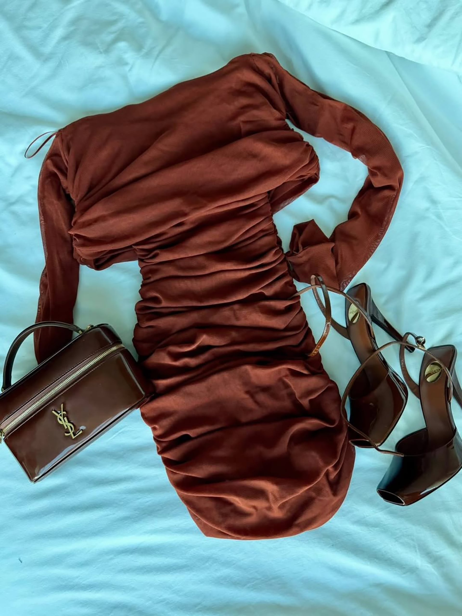 Antonela compartió el sofisticado conjunto de moda que vistió