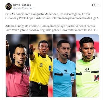 Información de la drástica sanción de la Conar sobre polémicas de la fecha 2 del Torneo Clausura 2026.