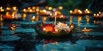 Celebración del Loy Krathong con