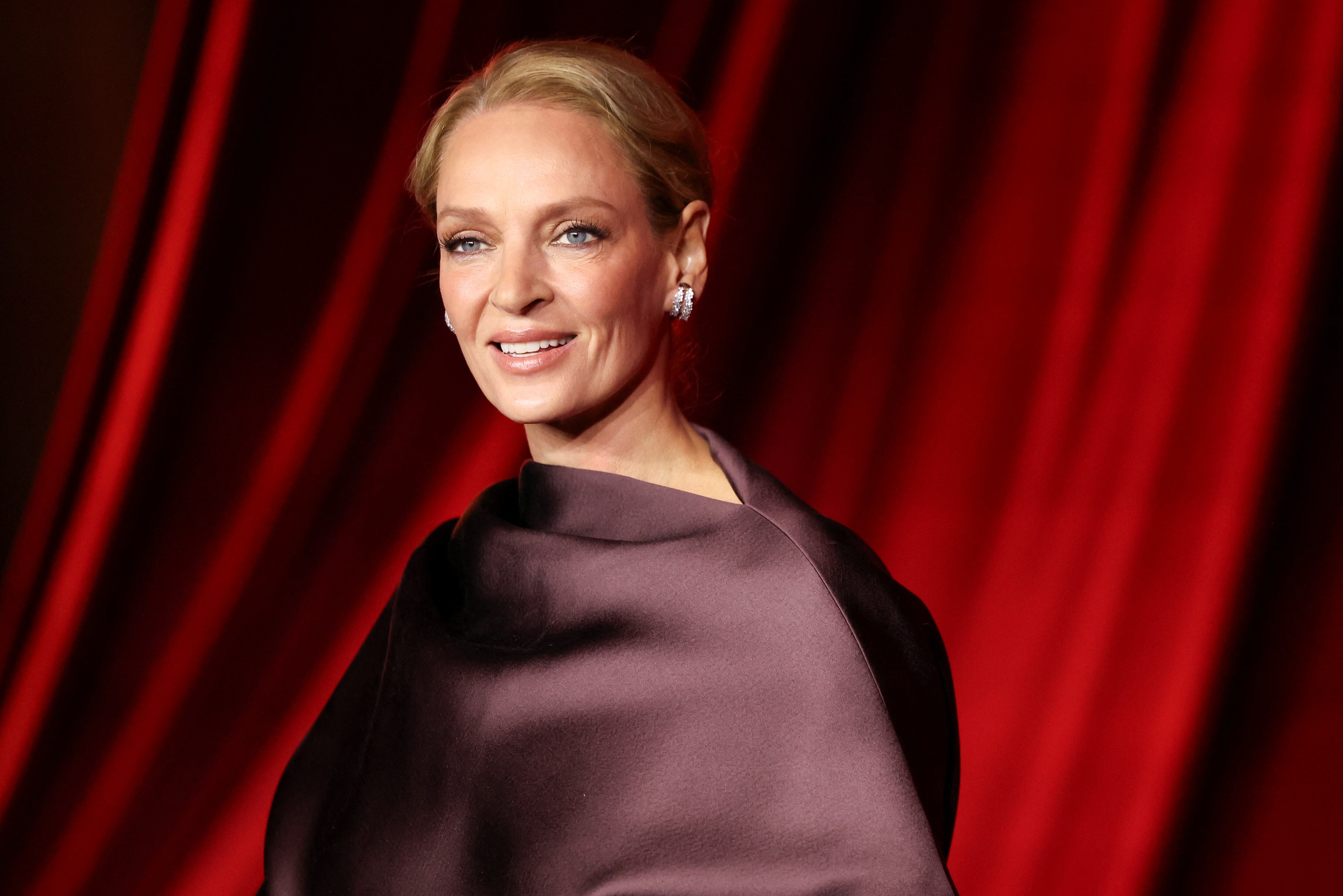 Charlize Theron aseguró que Uma Thurman en realidad es bastante dulce. (REUTERS/Mario Anzuoni)