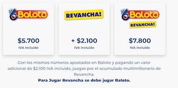 Baloto y Baloto Revancha -