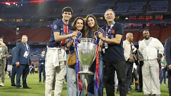 La emotiva publicación de Sira Martínez tras el triunfo del PSG en la Champions: la hija de Luis Enrique celebra el éxito con un sentimental recuerdo