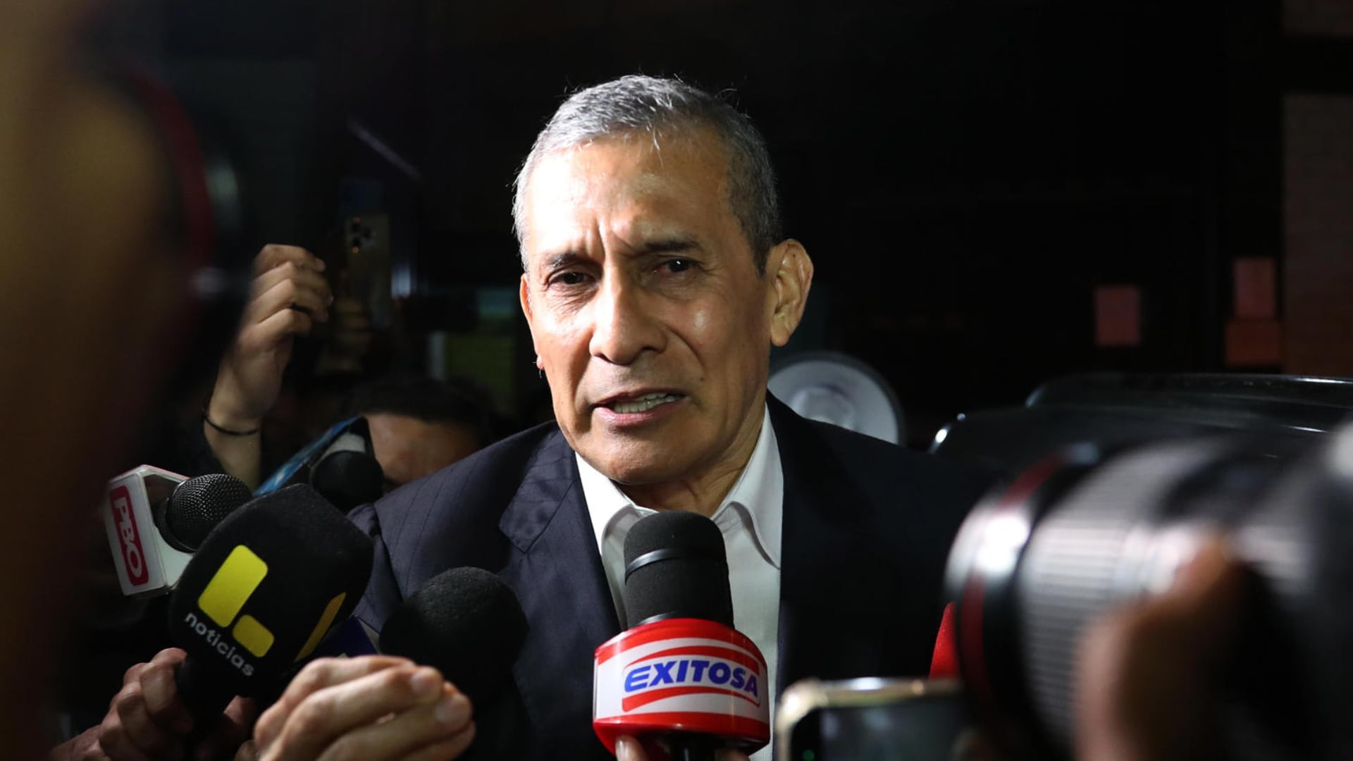 Primeras palabras de Ollanta Humala en libertad: “Fui secuestrado por el Estado”