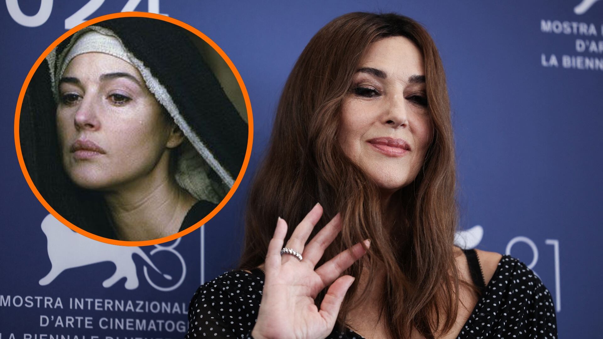 Monica Bellucci admitió que tenía una buena razón para interpretar a María Magdalena. (Créditos: REUTERS/Louisa Gouliamaki. Escena de