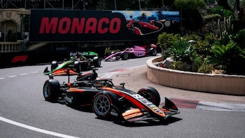 Nico Varrone volvió a recibir una sanción llamativa y terminó 20° el Gran Premio de Mónaco de la Fórmula 2