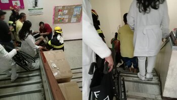 Técnicos de la empresa encargada