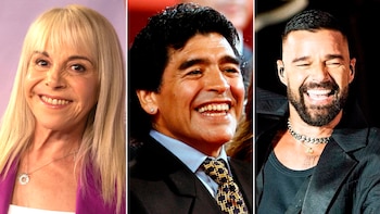 claudia villafañe diego maradona ricky martin portada
