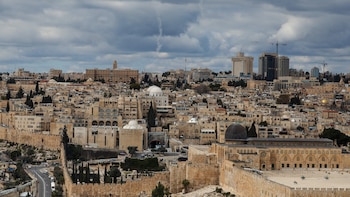 Un grupo de peregrinos andaluces