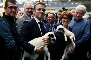 El presidente de Francia, Emmanuel