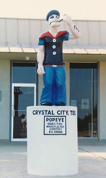 La estatua de agradecimiento a