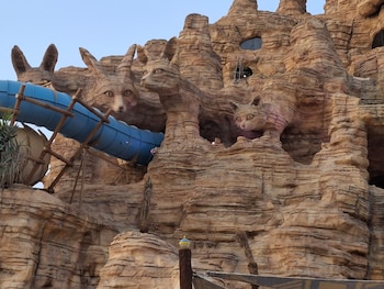 El parque acuático tiene un