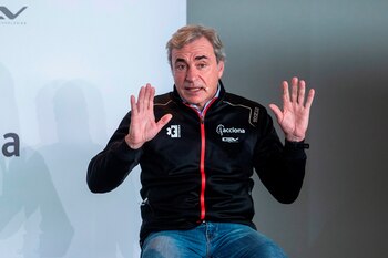 El piloto Carlos Sainz. EFE/Rodrigo