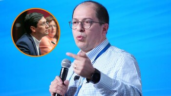 Francisco Barbosa y Camilo Romero